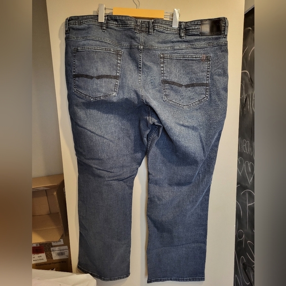 Buffalo Travis X Men's Blue Jeans, Size 48x30 - Picture 2 of 5